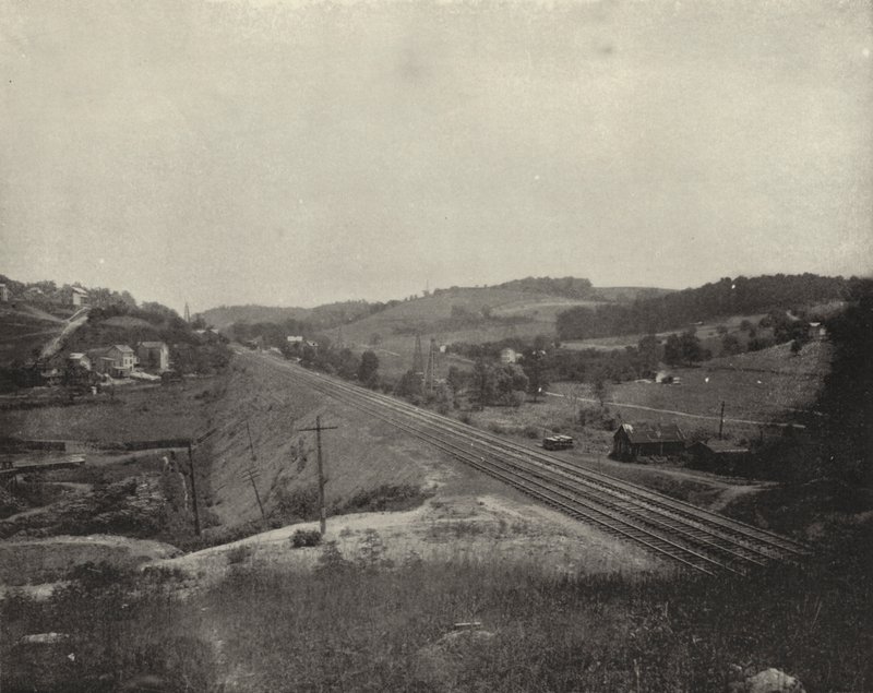 Puits de gaz naturel, Grapeville, Pennsylvanie - American Photographer (after)