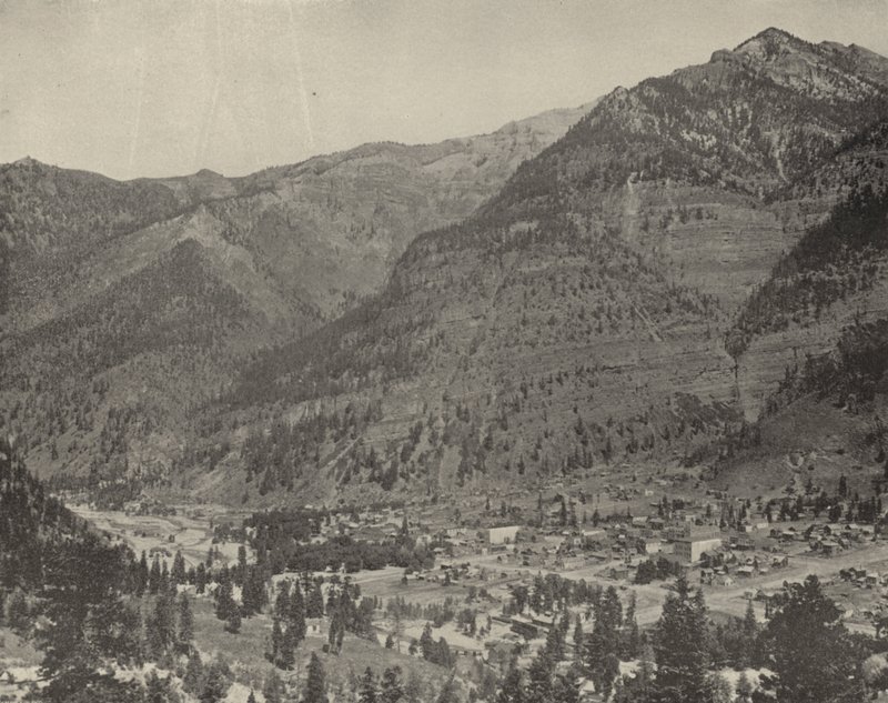 Ouray, Colorado (photo n/b) - American Photographer (after)