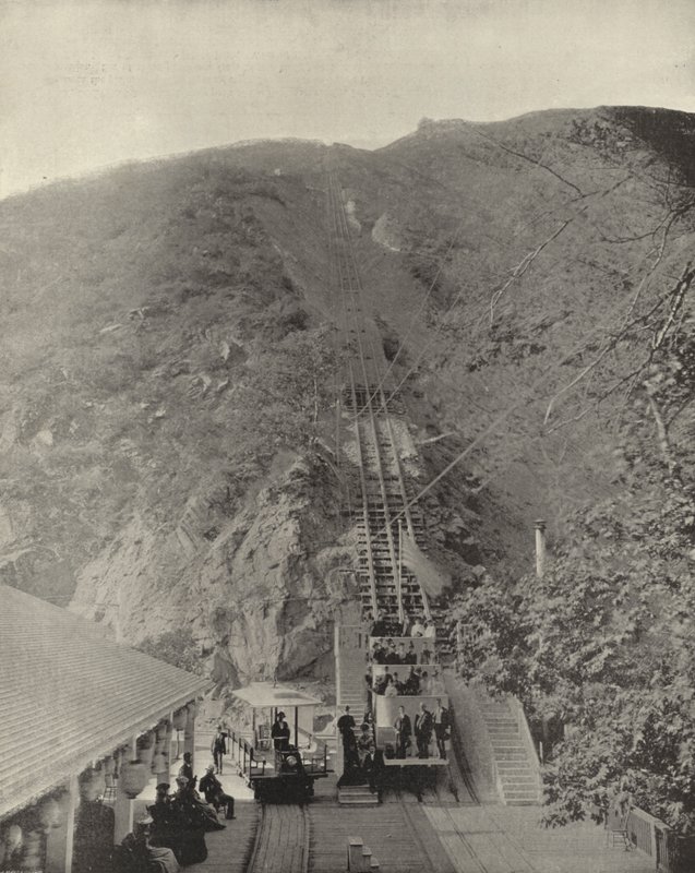 Chemin de fer de montagne de Pasadena, Californie - American Photographer (after)
