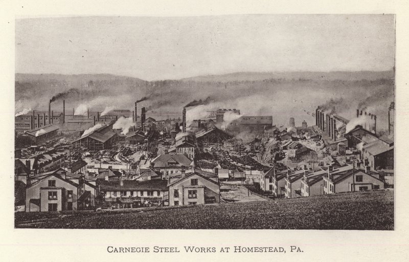 Pittsburgh : Usines sidérurgiques Carnegie à Homestead, Pennsylvanie - American Photographer (after)