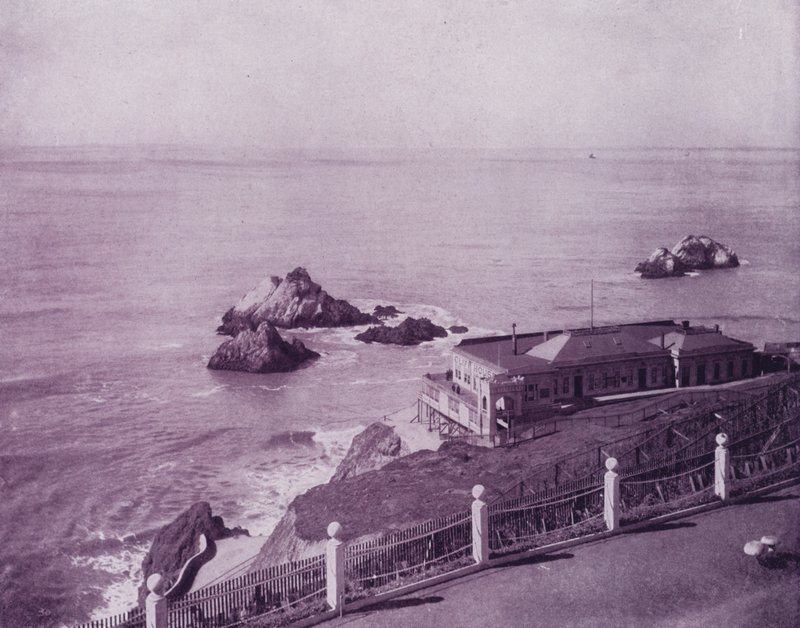 Seal Rocks et Cliff House à la Golden Gate, San Francisco - American Photographer (after)