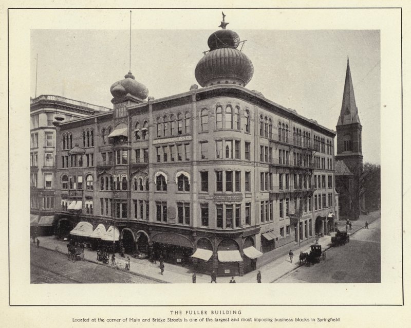 Springfield, Massachusetts : Le bâtiment Fuller - American Photographer (after)