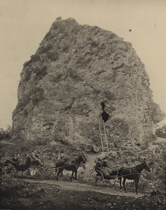 Sugarloaf Rock, île de Mackinac, Michigan - American Photographer (after)