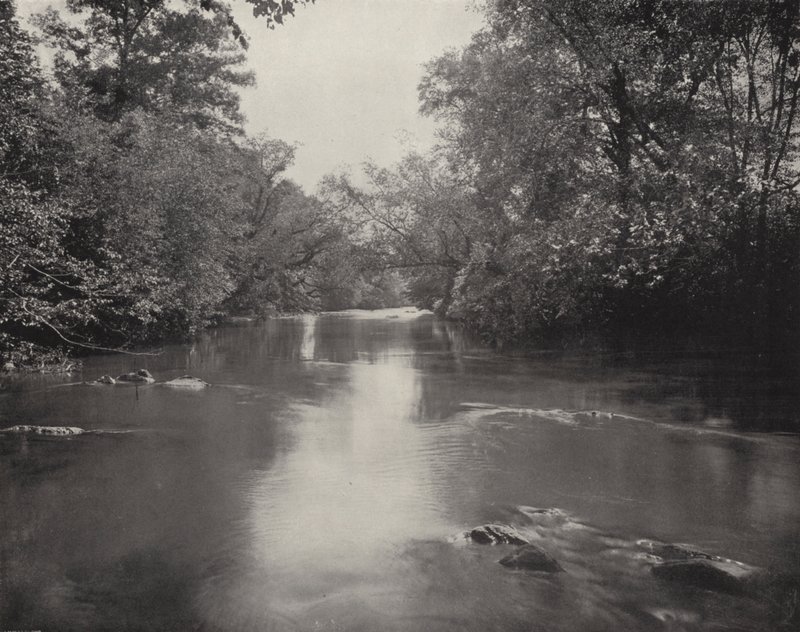 Rivière Swannanoa, Caroline du Nord - American Photographer (after)