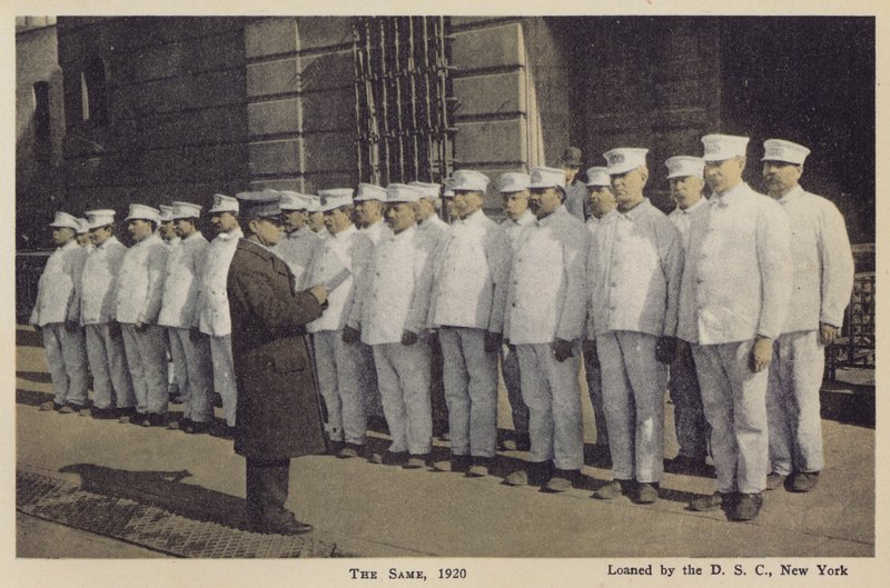 Les nettoyeurs de rue de New York, l