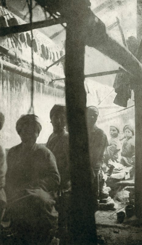 Métier à tisser persan (photo n/b) - American Photographer