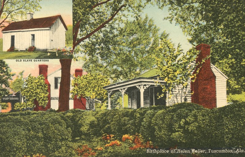Lieu de naissance, Helen Keller, Tuscumbia, Ala, États-Unis (photo couleur) - American Photographer