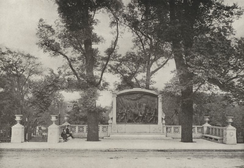 Boston : Shaw Memorial (photo n/b) - American Photographer