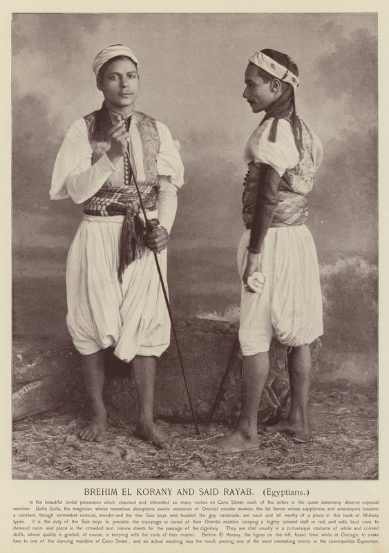 Brehim El Korany et Said Rayab, Égyptiens - American Photographer
