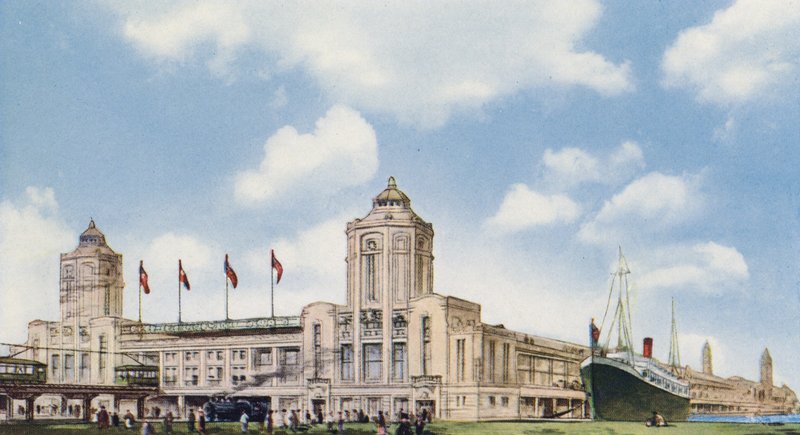 Chicago : Head House, New Recreation Pier (photo couleur) - American Photographer