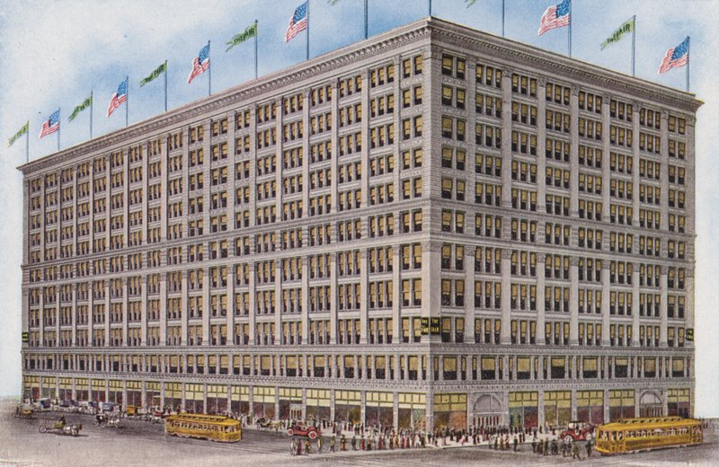 Chicago : The Fair, State, Adams and Dearborn Streets (photo couleur) - American Photographer