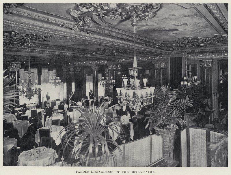 Célèbre salle à manger de l