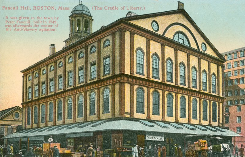 Faneuil Hall, Boston, Massachusetts, États-Unis (photo couleur) - American Photographer