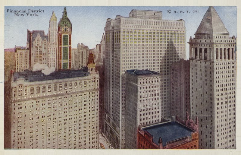 Financial District, New York City, États-Unis (photo en couleur) - American Photographer