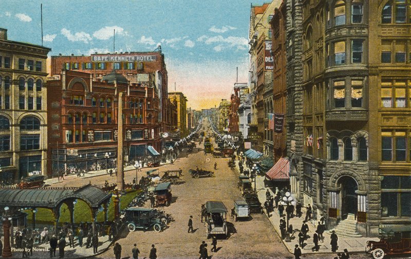 First Avenue et Pioneer Square (photo couleur) - American Photographer