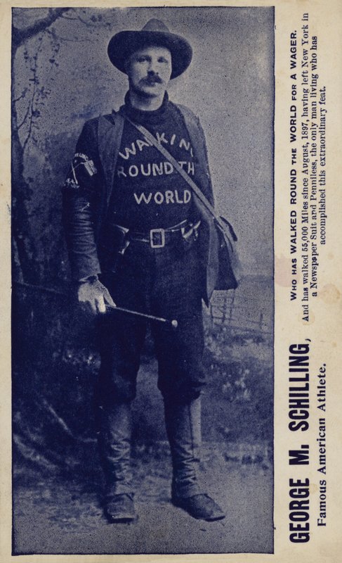 George M Schilling, célèbre athlète américain (photo n/b) - American Photographer