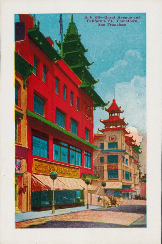 Grant Avenue et California Street, Chinatown, San Francisco (photo couleur) - American Photographer