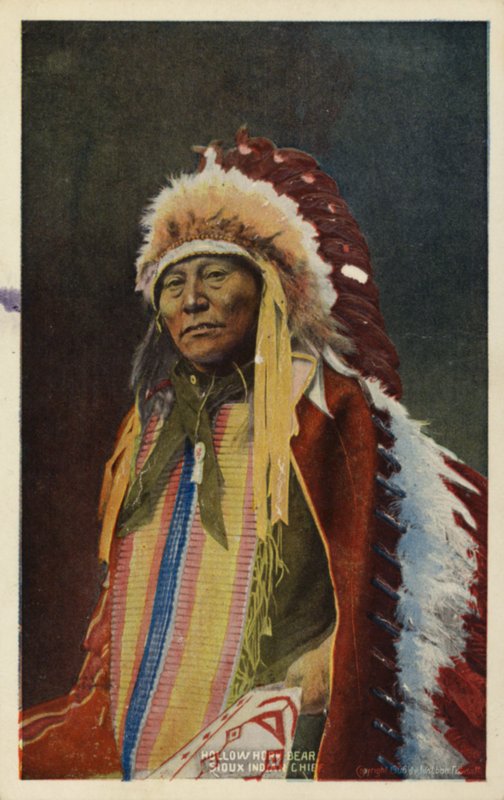 Ours à cornes creuses, chef indien sioux (photo) - American Photographer