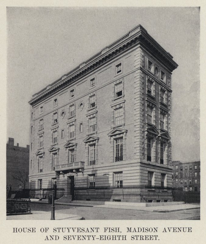 Maison de Stuyvesant Fish, Madison Avenue et Seventy-Eighth Street - American Photographer