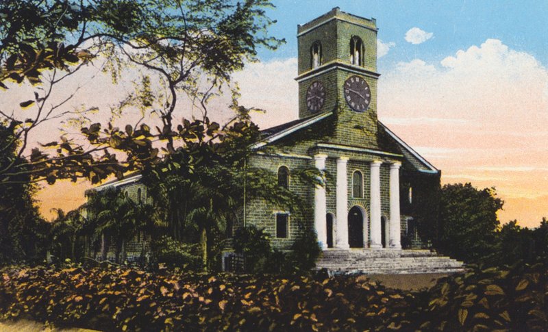 Église de Kawaihao, Honolulu (photo couleur) - American Photographer