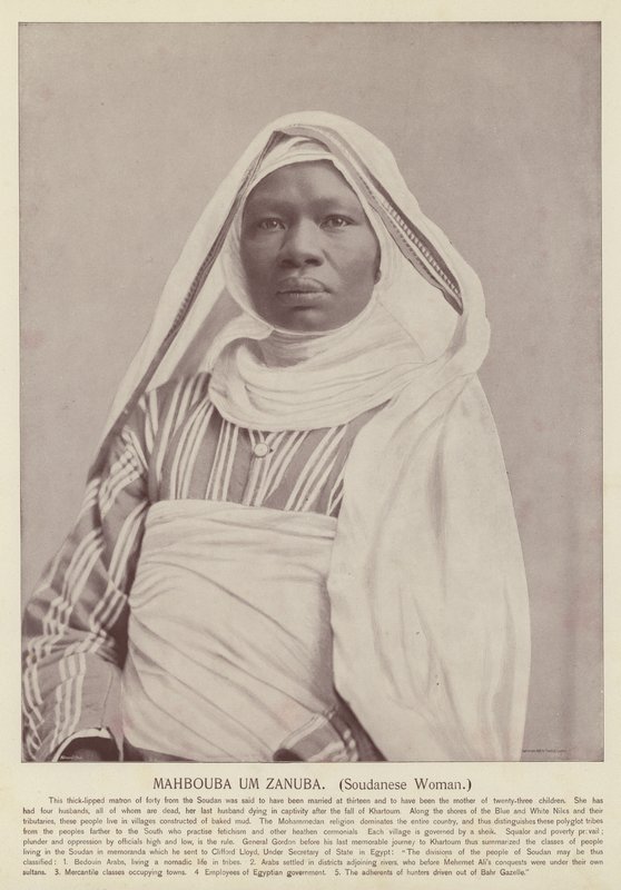 Mahbouba Um Zanuba, Femme soudanaise - American Photographer