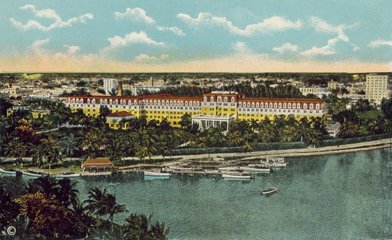 Miami, Floride, vers 1925 : L