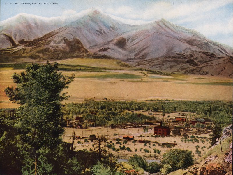 Mont Princeton, chaîne collégiale (photo couleur) - American Photographer