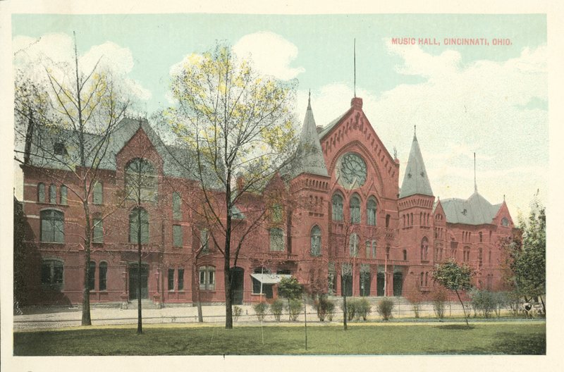 Music Hall, Cincinnati, Ohio (photo couleur) - American Photographer