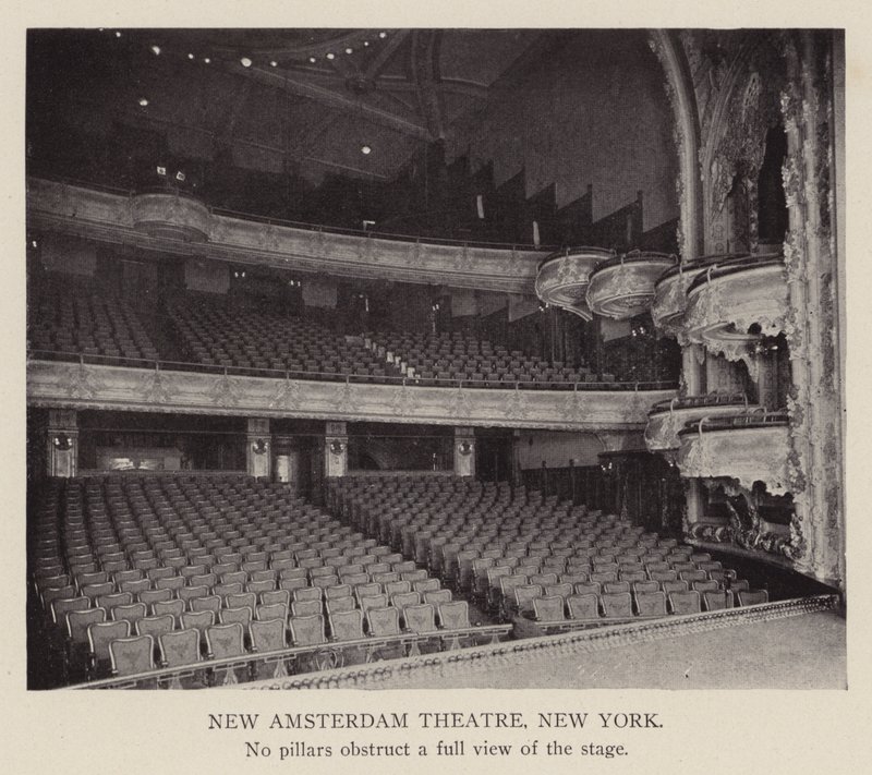New Amsterdam Theatre, New York (photo n/b) - American Photographer