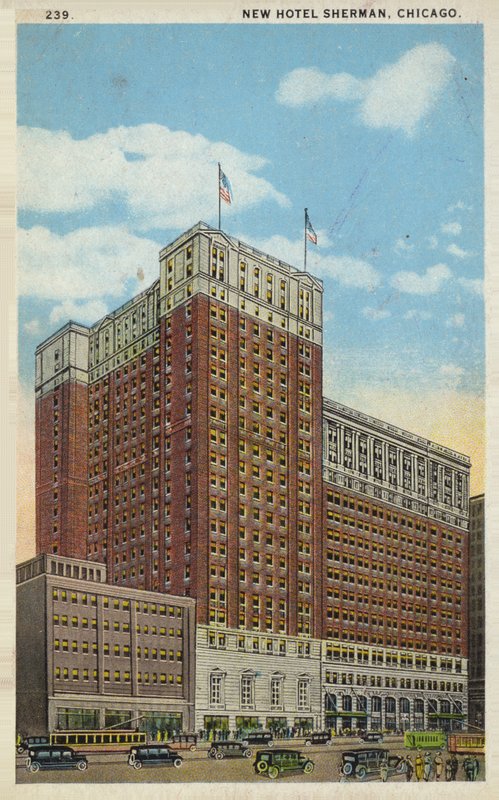 Nouvel hôtel Sherman, Chicago, Illinois, États-Unis (photo couleur) - American Photographer