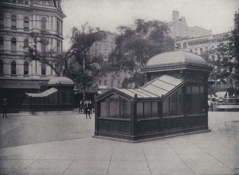 New York : Entrée du métro (photo n/b) - American Photographer