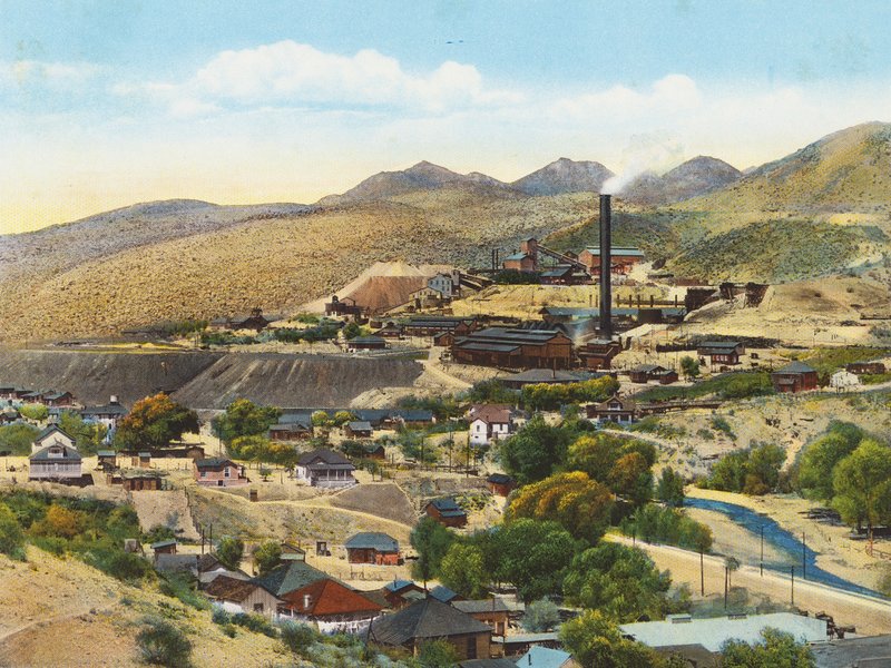 Mine et fonderie Old Dominion, Globe, Arizona (photo couleur) - American Photographer