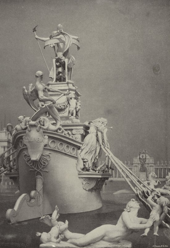 Vue arrière de la barge d