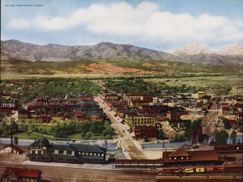 Salida et Mount Ouray (photo couleur) - American Photographer