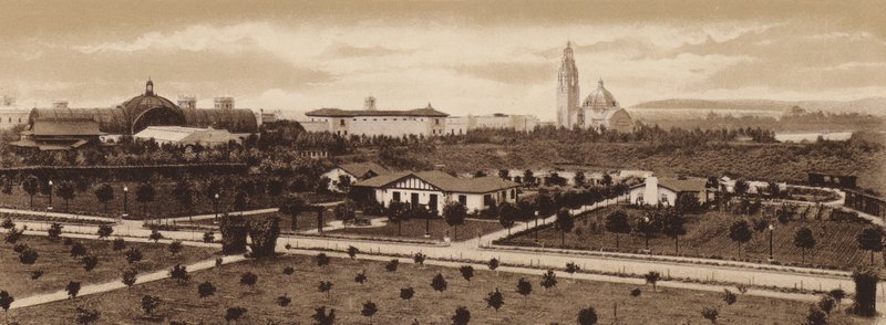 San Diego : La ferme modèle, Exposition Panama-Californie (photo n/b) - American Photographer