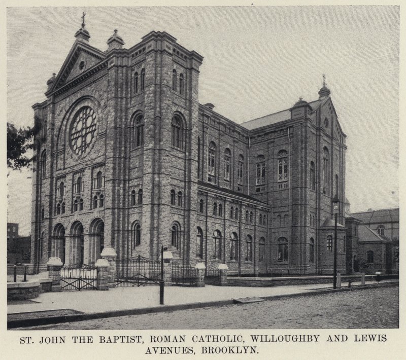 Saint Jean-Baptiste, catholique romaine, Willoughby et Lewis Avenues, Brooklyn - American Photographer