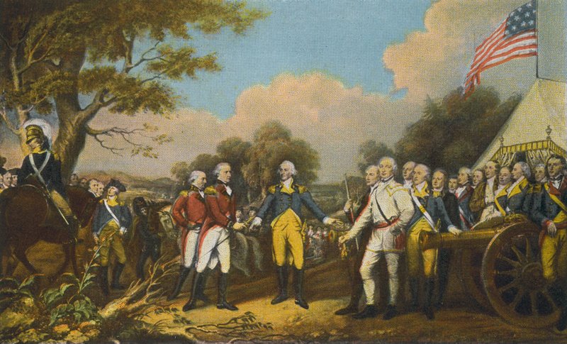 Reddition de Burgoyne, Saratoga - American Photographer