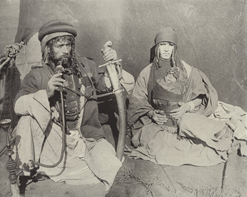 Le chef bédouin et sa famille - American Photographer