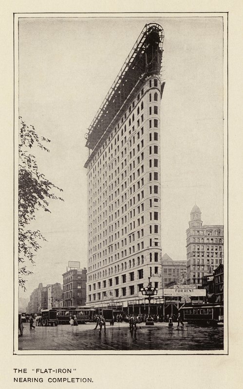 Le "Flat-Iron" en voie d