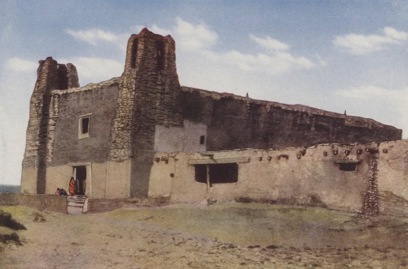 La vieille église, Pueblo of Acoma, Nouveau Mexique (photo en couleur) - American Photographer