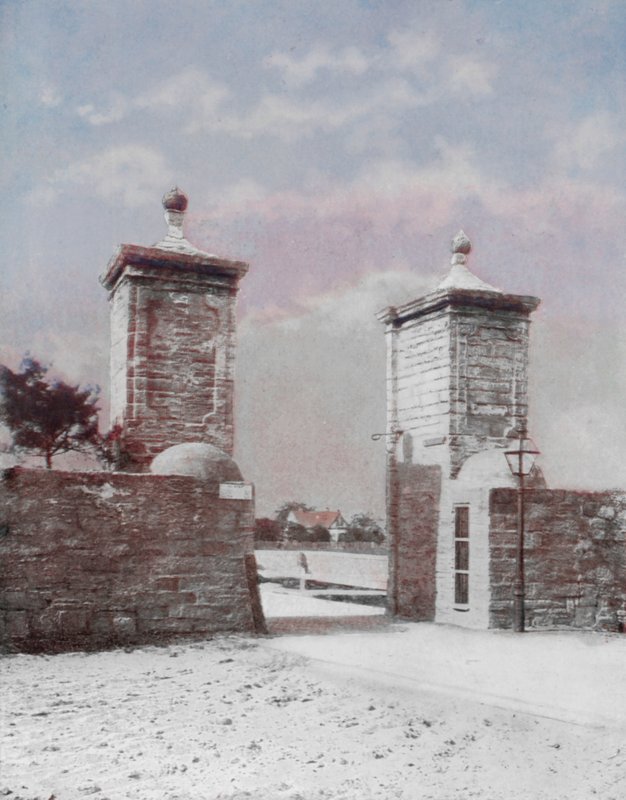 Le portail de la vieille ville, St Augustine (photo couleur) - American Photographer