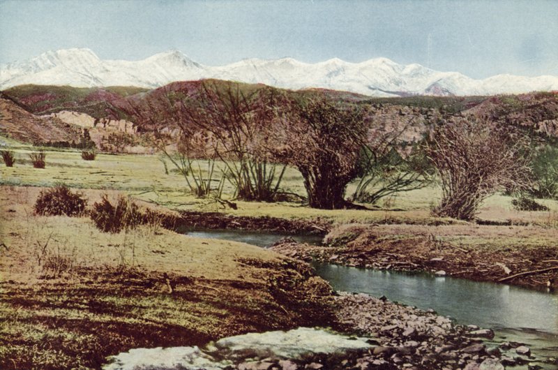La chaîne enneigée, près de Trinidad, Colorado - American Photographer