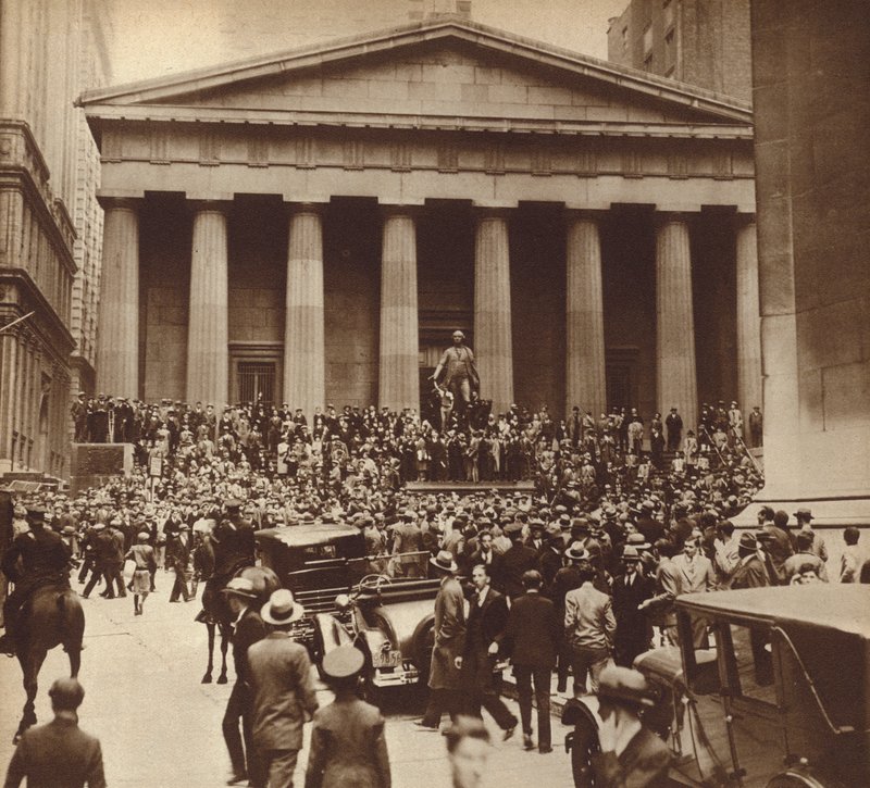 Le krach de Wall Street - American Photographer