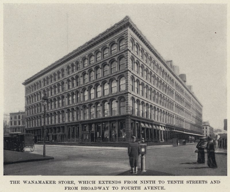 Le magasin Wanamaker, qui s