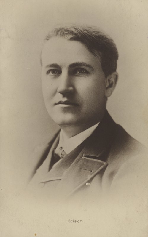 Thomas Edison (1847-1931), inventeur américain - American Photographer