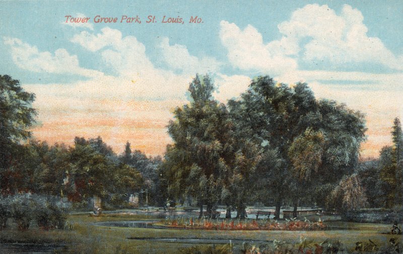 Tower Grove Park, St Louis, Mo (photo couleur) - American Photographer