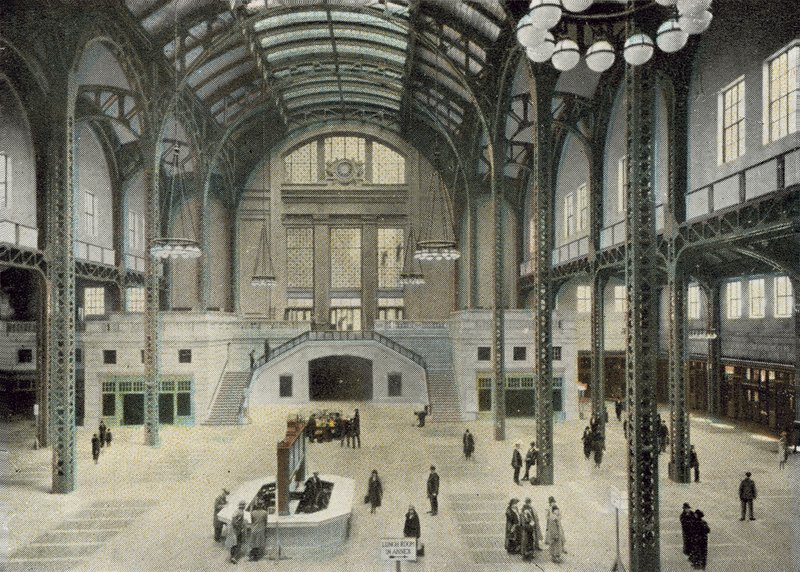 Hall des trains, gare Union de Chicago - American Photographer