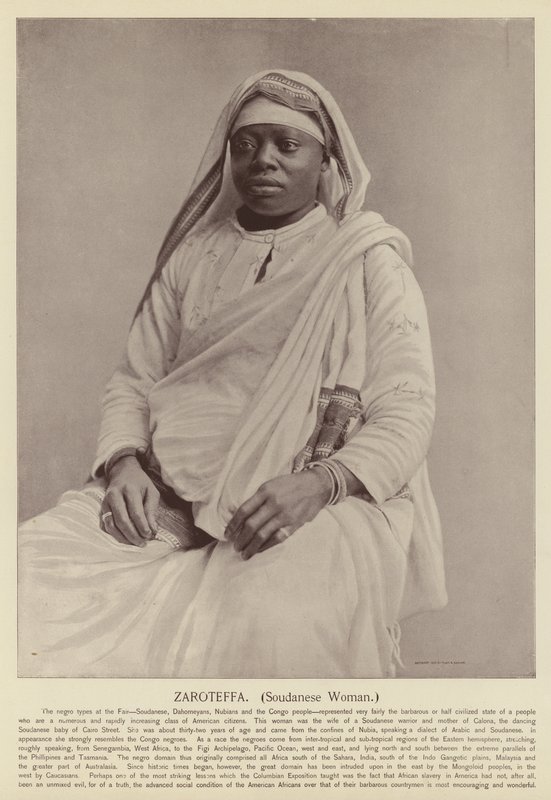 Zaroteffa, Femme soudanaise - American Photographer