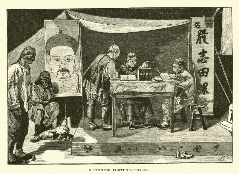 Un diseur de bonne aventure chinois - American School