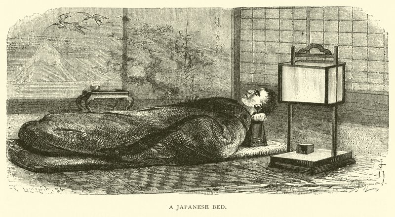 Un lit japonais - American School